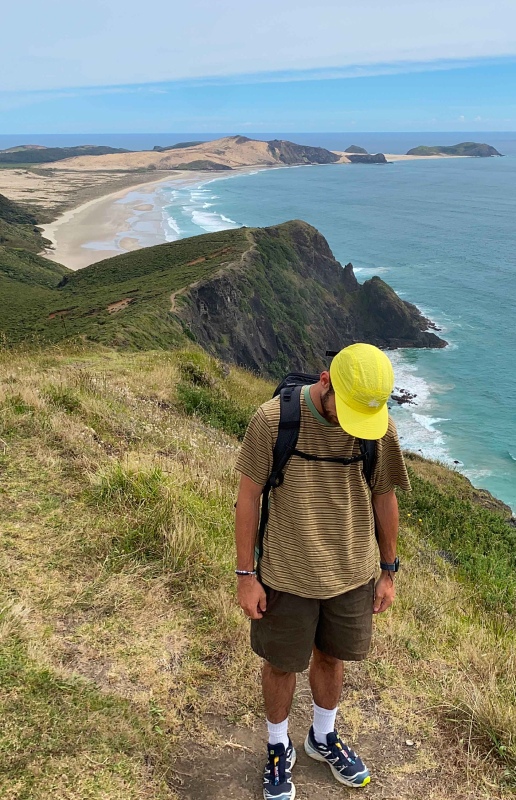 Moi au Cap Reinga