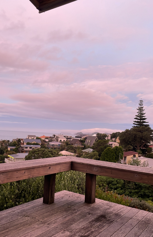 Sunset du balcon de Douglas